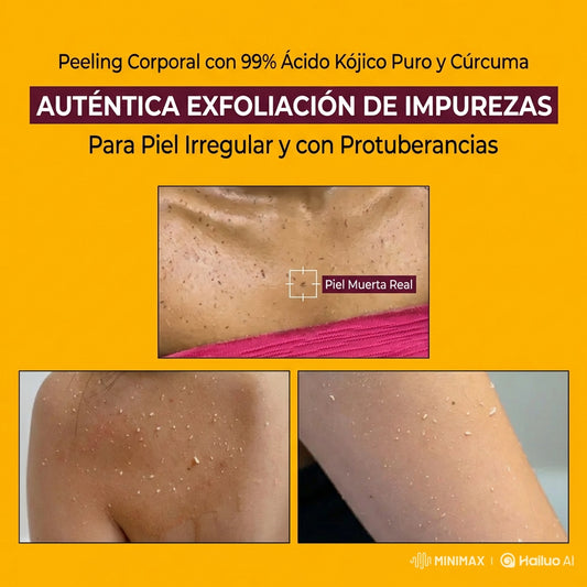 Spray Exfoliante e Iluminador de Cúrcuma