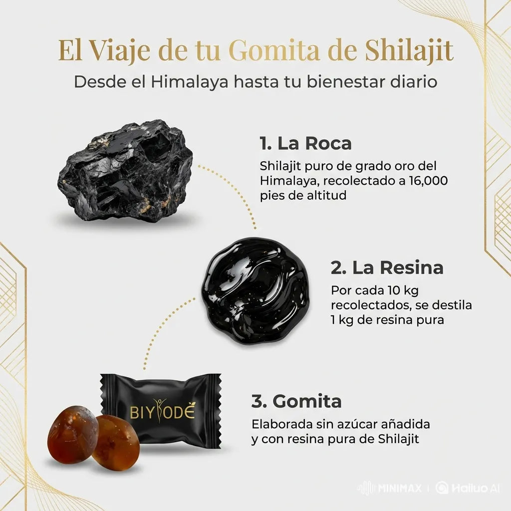 Gomitas de Shilajit y Ashwagandha – Más Potencia, Más Resistencia