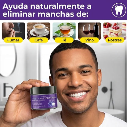 Polvo Restaurador Dental Natural