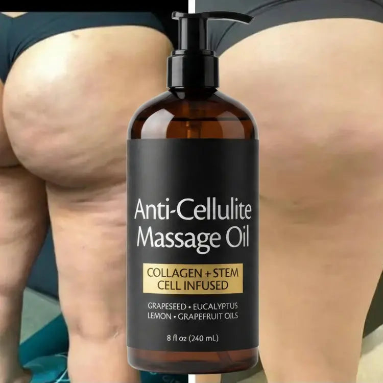 Aceite Anti-Celulitis con Colágeno y Células Madre – Piel Más Firme y Suave
