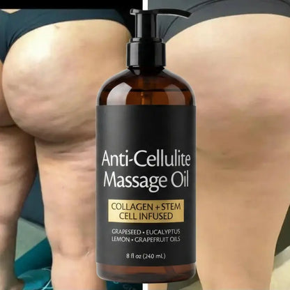 Aceite Anti-Celulitis con Colágeno y Células Madre – Piel Más Firme y Suave