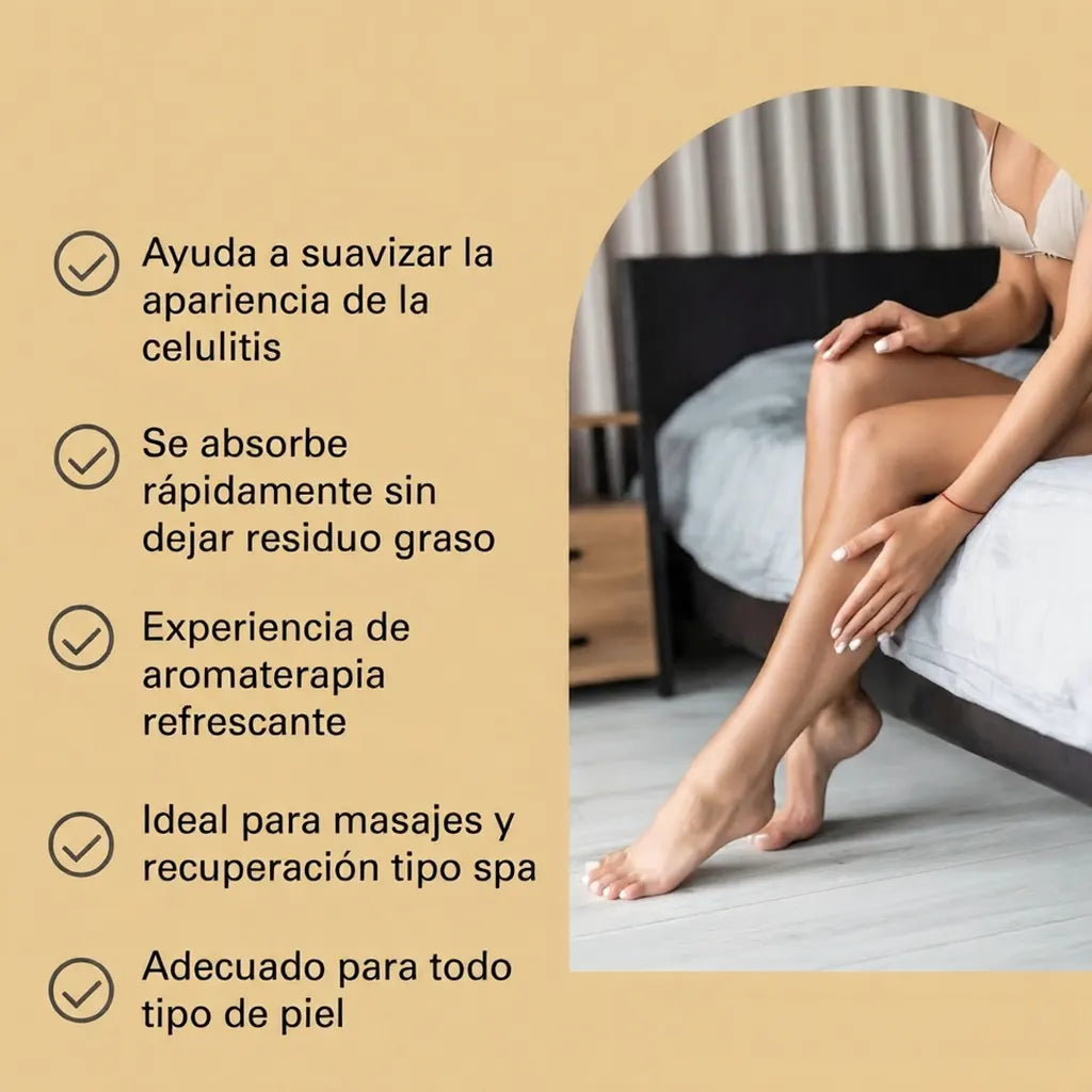 Aceite Anti-Celulitis con Colágeno y Células Madre – Piel Más Firme y Suave